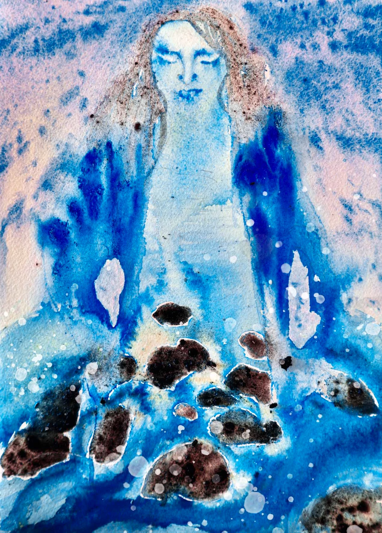 A photo of Alicja Zmigrodzka's painting